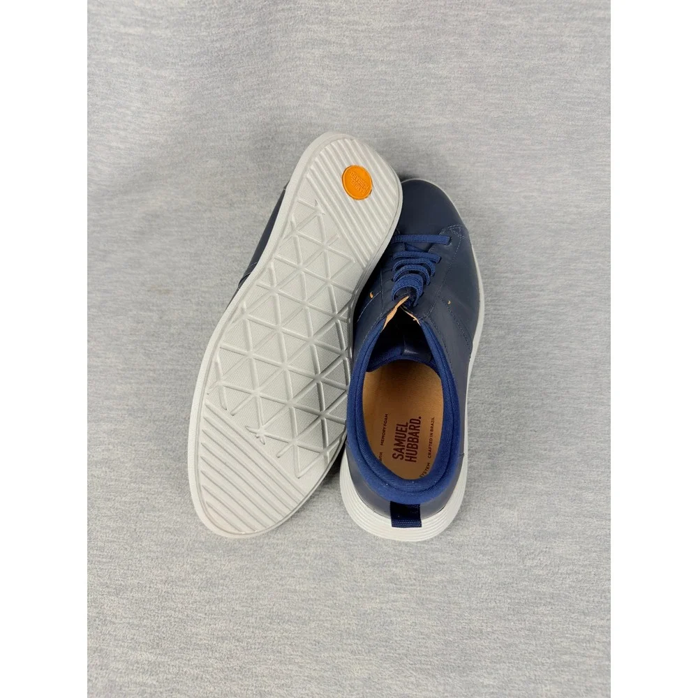 Samuel Hubbard Featherlight Flight Sneakers Mens 11 M Blue Navy Leather Casual